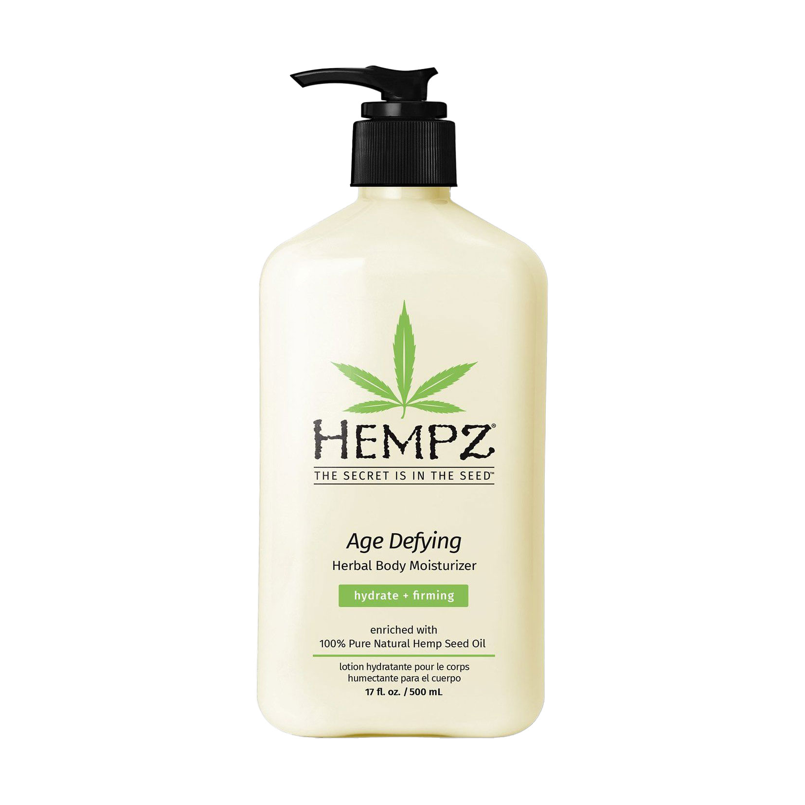 Антивікове зволожувальне молочко для тіла Hempz Age Defying Herbal Body Moisturizer, 500 мл